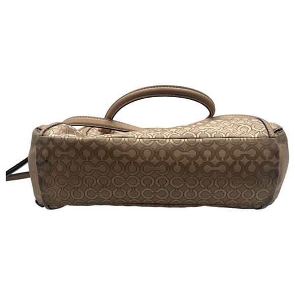 Coach Madison Georgie Op Art Convertible Satchel Hand Shoulder Crossbody Bag - Picture 4 of 9